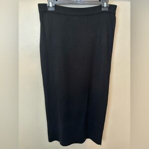 Adrianna Papell Elegant Black Knit Women’s Skirt